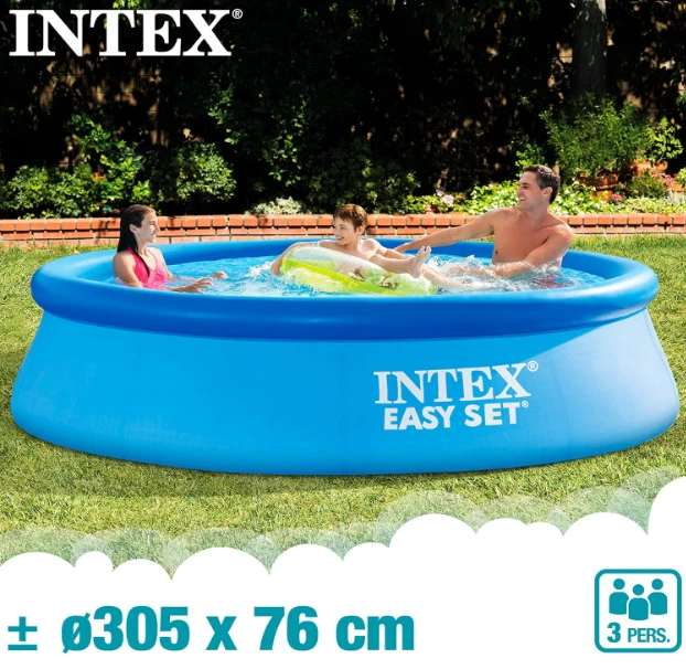 PISCINA INTEX 28120NP CIRCULAR INFLABLE EASY SET 3853 LITROS 305CMx75CM 5