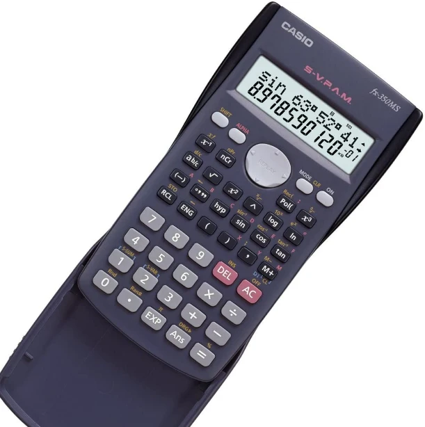 CALCULADORA CASIO CIENTIFICA FX-350MS-240 FUNCIONES GEN II PILA LR44 2