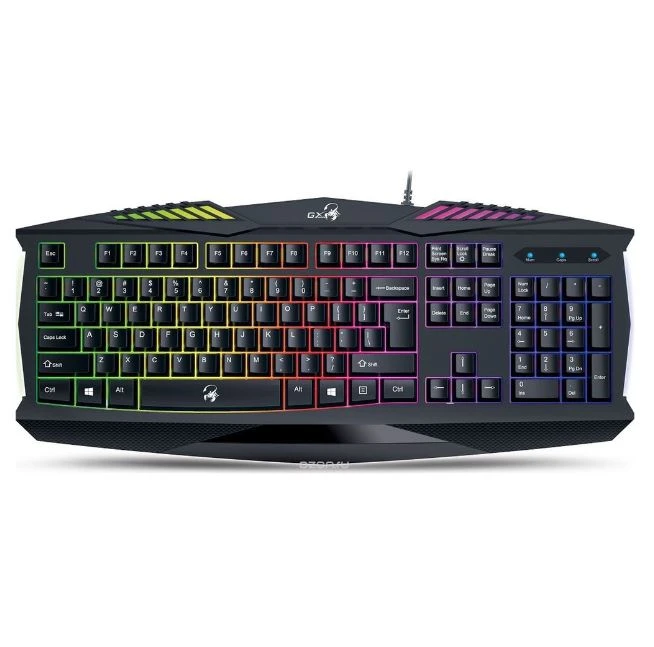 TECLADO GENIUS GAMING SCORPION K220 RAINBOW BACKLIGHT USB 3