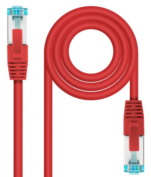 PATCH CORD QUEST NPC-1307 7FT 213.36CM RED 2