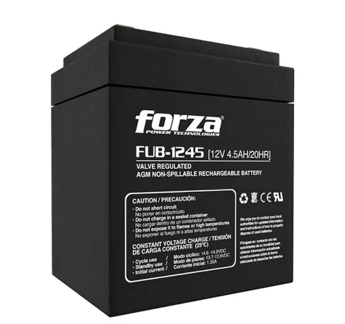 BATERÍA FORZA POWER TECNOLOGIES FUB-1245 12V 4.5AH 2