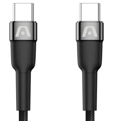 CABLE DE SILICONA ARGOM TIPO C A TIPO C 65W 1,8M/6FT - DURA PLEX