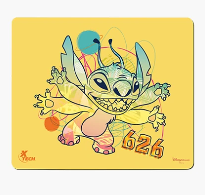 MOUSE PAD XTECH XTA-D100ST-YL STITCH DISNEY