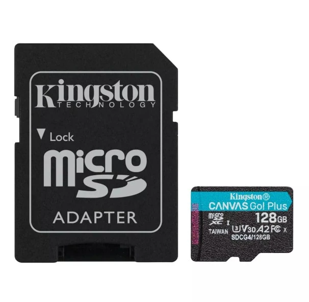 MEMORIA KINGSTON MICROSD SDHC 128GB-200MB/S CANVAS SELECT PLUS CON ADAPTADOR 2