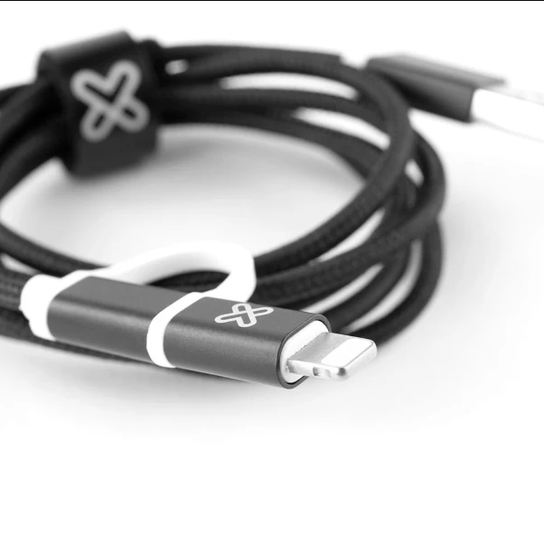CABLE 2 EN 1 LIGHTNING Y MICROUSB KLIPXTREME KAV-210BK BLACK 2