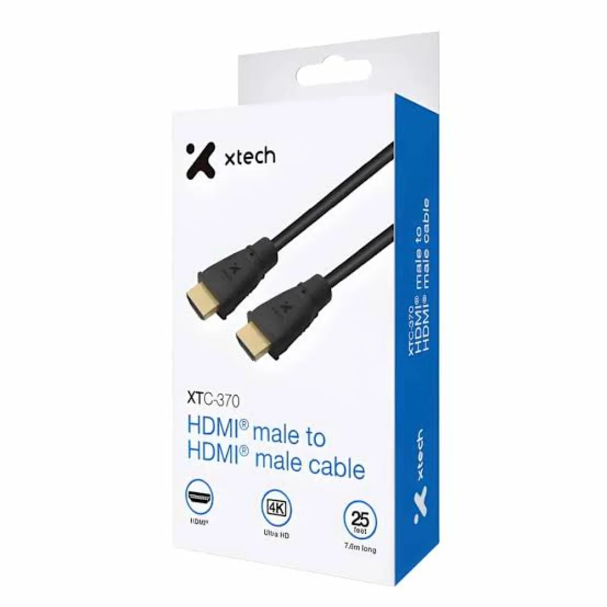 CABLE HDMI XTECH XTC370 7.6M/25FT