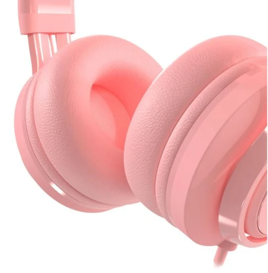 AURICULAR XTECH KIDS XTH356 AVID CONTROL VOLUMEN MICROFONO PINK 2