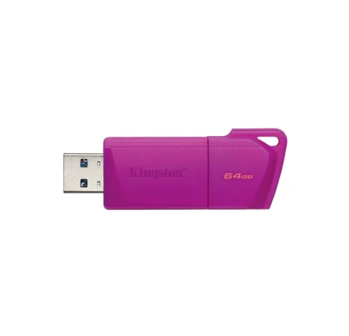FLASH MEMORY KINGSTON EXODIA NEON MORADO 64GB USB 3.2 2