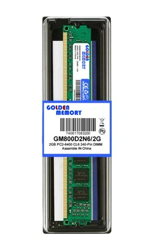 MEMORIA RAM DIMM GOLDEN 2GB PC2-6400 GM800D2N6/2G PC