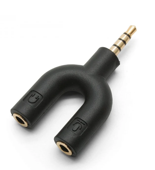 ADAPTADOR PLUG Y TRRS A JACK MICROF / AUDIO PS4