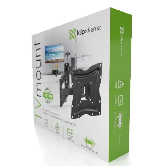 SOPORTE PARA TV KLIPXTREME KPM-875 13'' A 46'' - MULTIARTICULADO