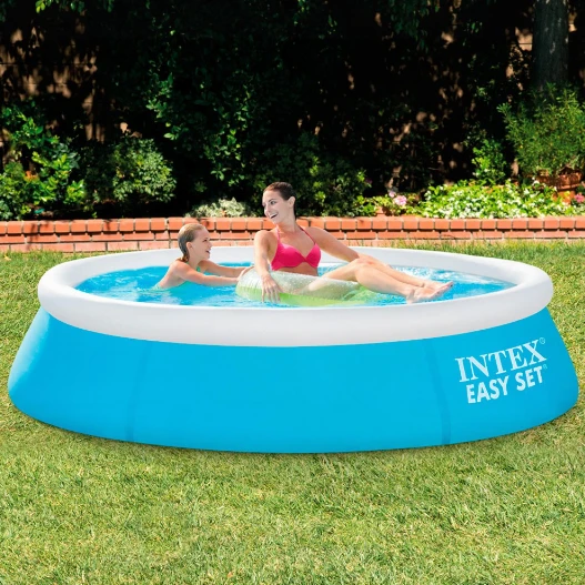 PISCINA INTEX 28101NP CIRCULAR INFLABLE EASY SET 880 LITROS 183CMx51CM 3