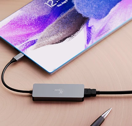 ADAPTADOR MULTIPLE XTECH XTC564 USB C 5 IN 1 3