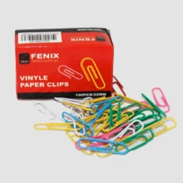 CLIPS PAPER VINYLE FENIX 10BOXES/32MM