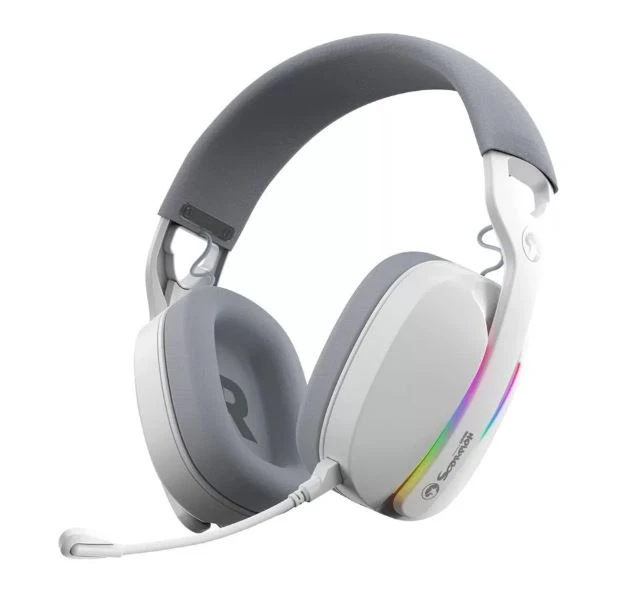 AURICULAR INALAMBRICO MARVO PLUZ 70W HG9086W WH RGB 2