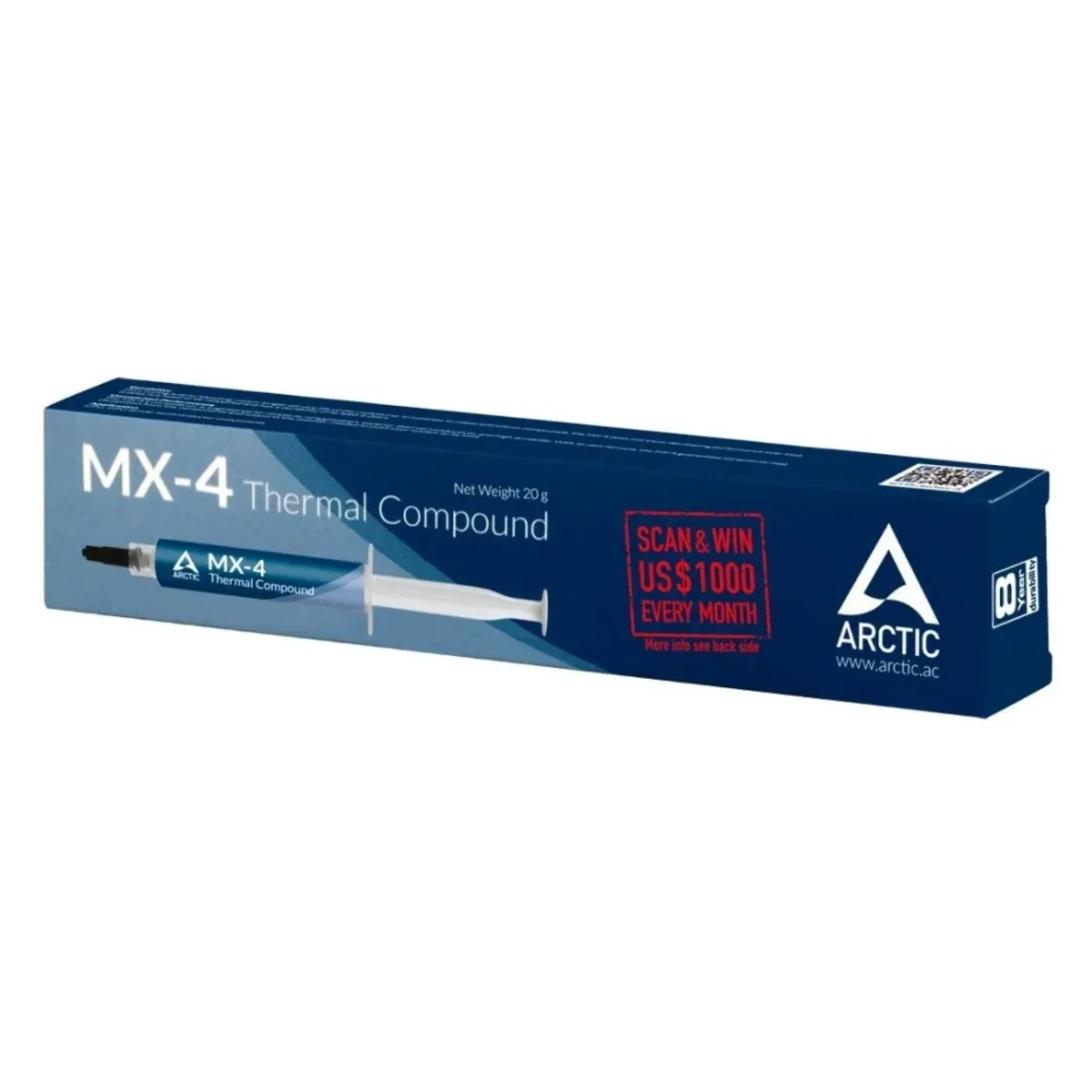 PASTA TERMICA ARTIC MX-4 PROFESIONAL JERINGA 20G  3