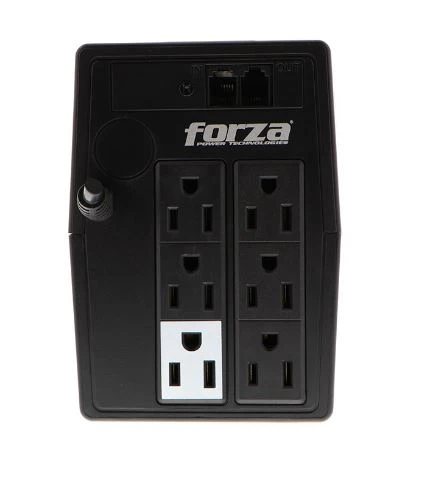 UPS interactiva 1000VA/500W, 6 slds, RJ11, torre comp-120V 2
