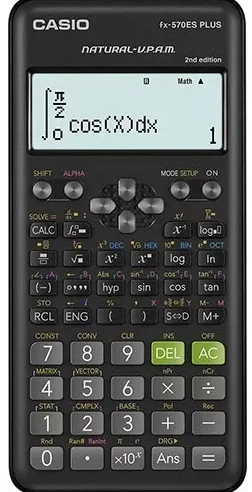 CALCULADORA CASIO CIENTIFICA FX-570LAPLUS 417 FUNCIONES GEN II PILAS AAA