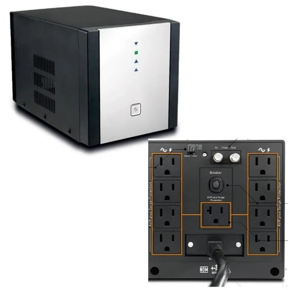 REGULADOR DE VOLTAJE CDP R-AVR3008 2