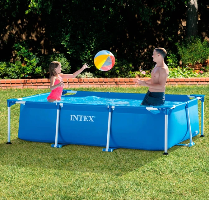 PISCINA INTEX 28271NP RECTANGULAR FRAME 2282 LITROS 260CMx160CMx65CM 3