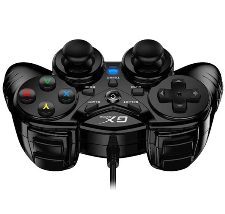 GAMEPAD PALANCA GENIUS GX-17UV 17 BOTONES 7 VIBRACION DUAL PC Y PS3 2