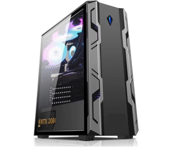 CASE GAMER MARVO SCORPIO CA-129/PANEL LATERAL DE VIDRIO TEMPLADO/NEGRO 3