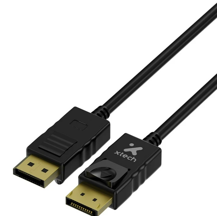 CABLE DISPLAY PORT XTECH-379 MACHO A MACHO ULTRA HD 4K 1.8M 2