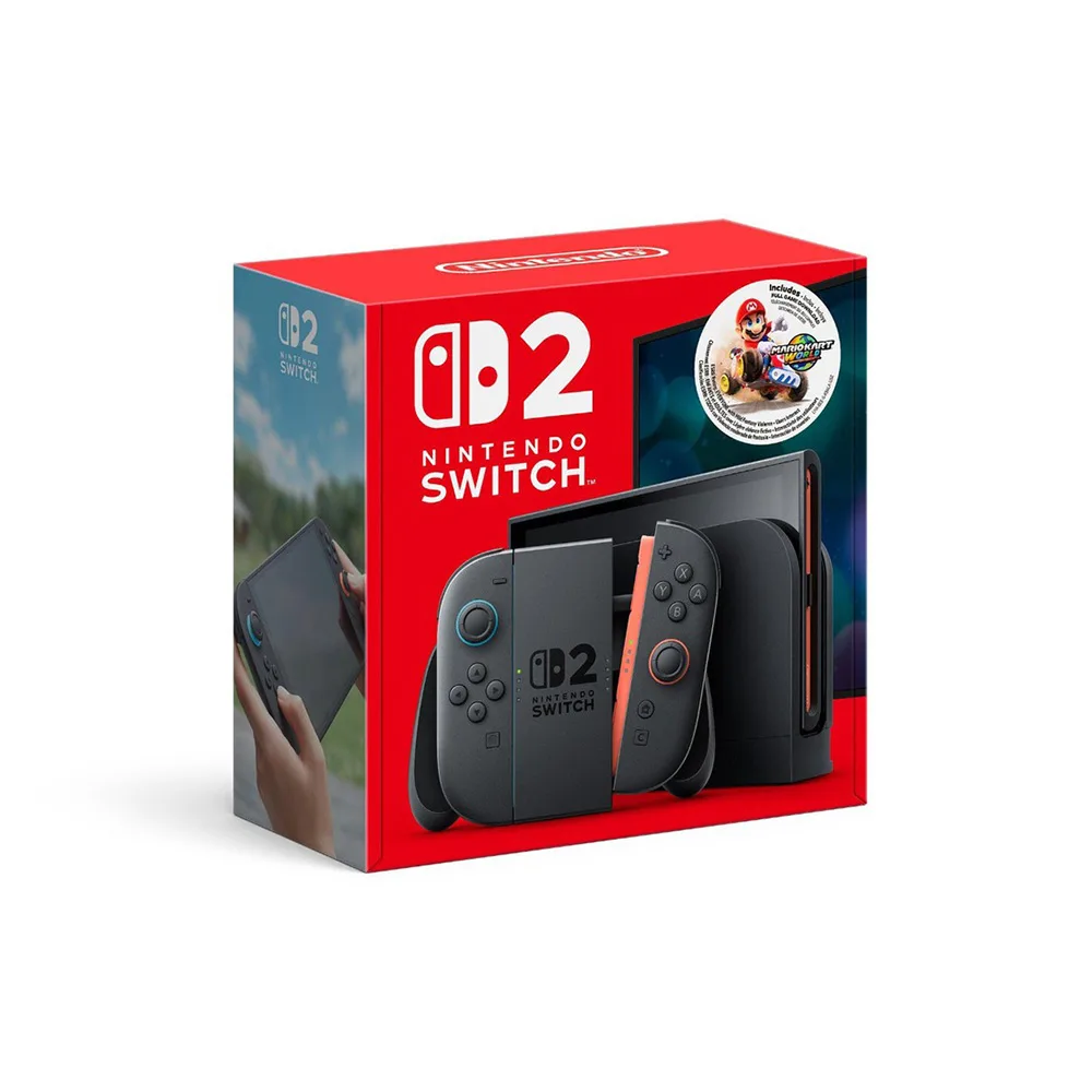 CONSOLA/DE/JUEGO/NINTENDO SWITCH 2 MARIO KART WORLD BUNDLE EDITION US VERSION