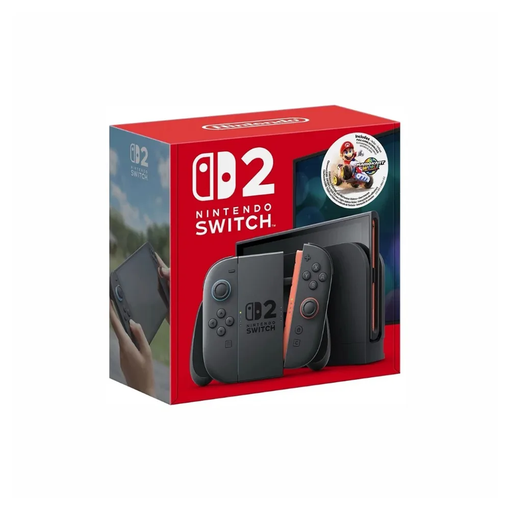 CONSOLA/DE/JUEGO/NINTENDO SWITCH 2 MARIO KART WORLD BUNDLE DIGITAL