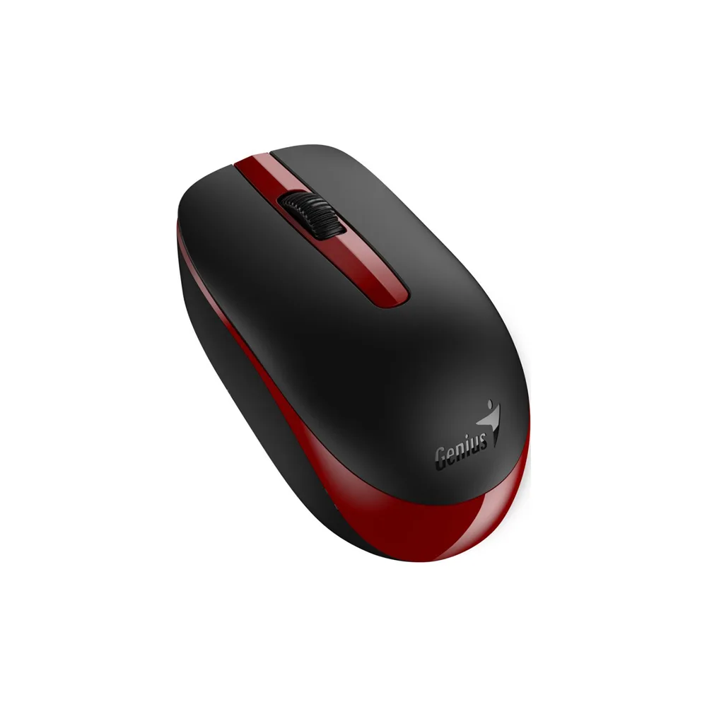 MOUSE WIRELESS GENIUS NX-7007 ROJO / BLUEEYE / RF 2.4GHZ / PILA AA / WINDOWS Y MAC 2