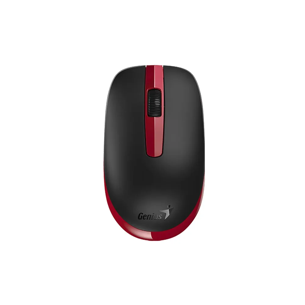 MOUSE WIRELESS GENIUS NX-7007 ROJO / BLUEEYE / RF 2.4GHZ / PILA AA / WINDOWS Y MAC 3