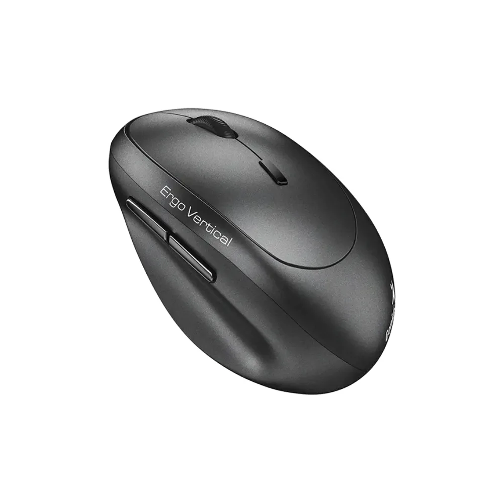MOUSE GENIUS/WIRELESS DUAL ERGO 8350S AI GRIS /VERTICAL 55G/ 6 BOT. SILENCIO / 1 PILA AA 2