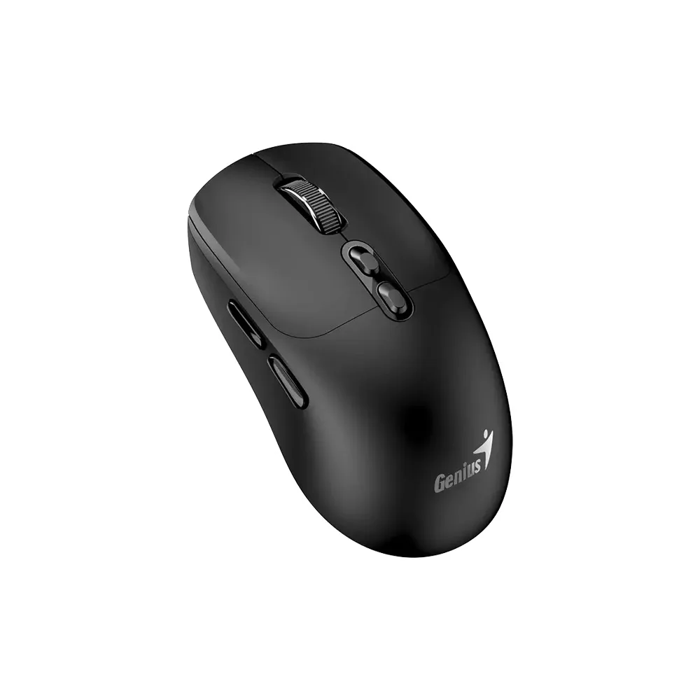 MOUSE GENIUS/NX-8080S WIRELESS Y BT NEGRO /AI COPILOT /7 BOTONES /1600 DPI /PILA AA /WIN MAC CHROM 2