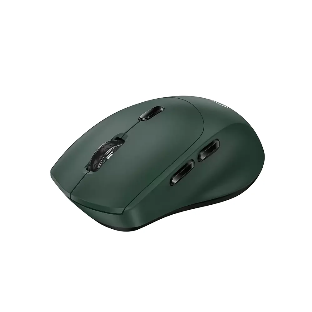 MOUSE GENIUS/WIRELLES SCORPION M8100 ARMY GREEN 2.4GHZ Y BT /6 BOTONES /DPI 1200 -3200 /AI COPILOT 2