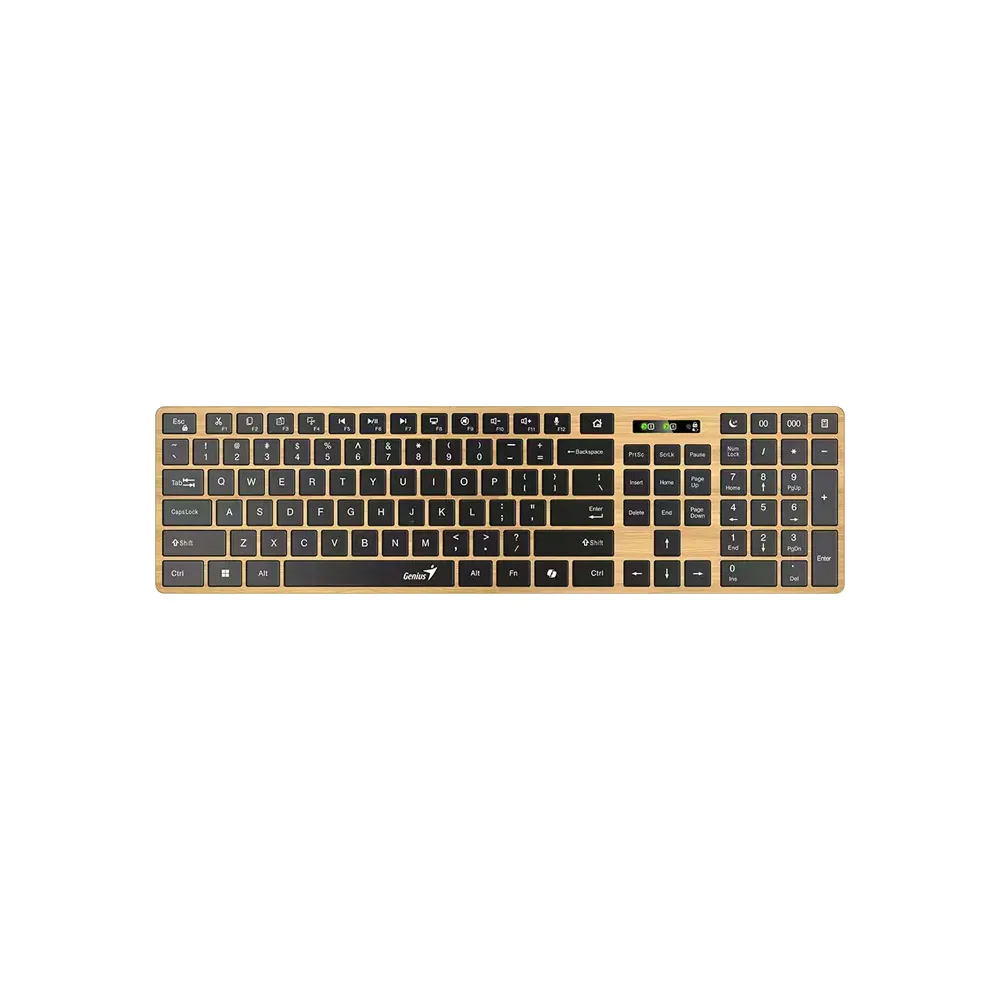 TECLADO GENIUS/SLIMSTAR 7250BT /BT Y WIRELESS /COPILOT /PILA AAA 2 /WIN /MAC /CHROME /ANDROID
