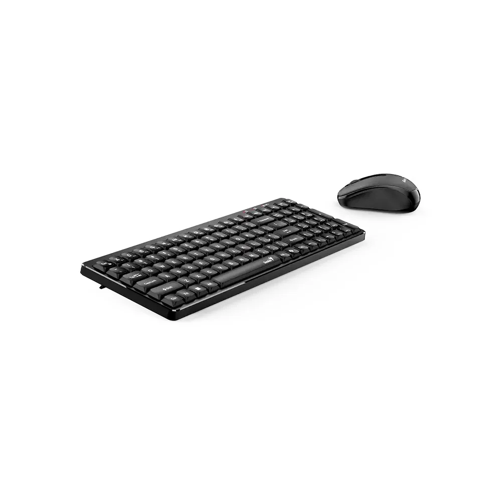 COMBO GENIUS/TECLADO Y MOUSE Q8100 WIRELESS NEGRO/RF 2.4GHZ /FOR BUSINESS /NO TEC. NUMERICAS 2