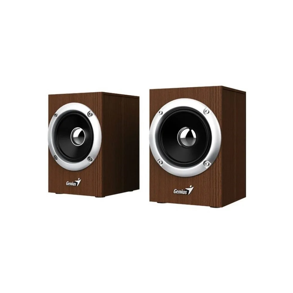 PARLANTE GENIUS SP-HF280 MADERA 6W / CONTROL DE VOLUMEN / ALIMENTACION USB 2