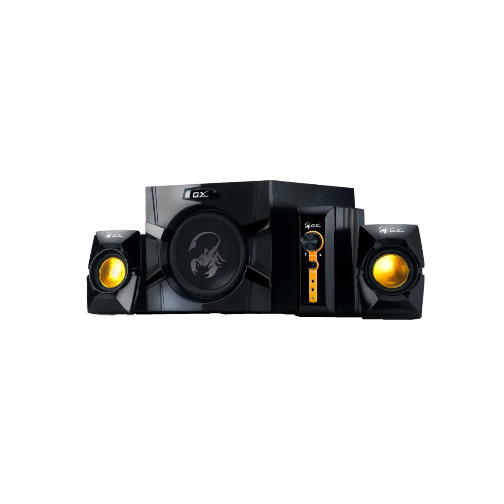 PARLANTE GENIUS SW-G2.1 300X / POTENCIA 10W RMS / SUBWOOFER 3.5W / SATELITES 3.25W X 2 / 2
