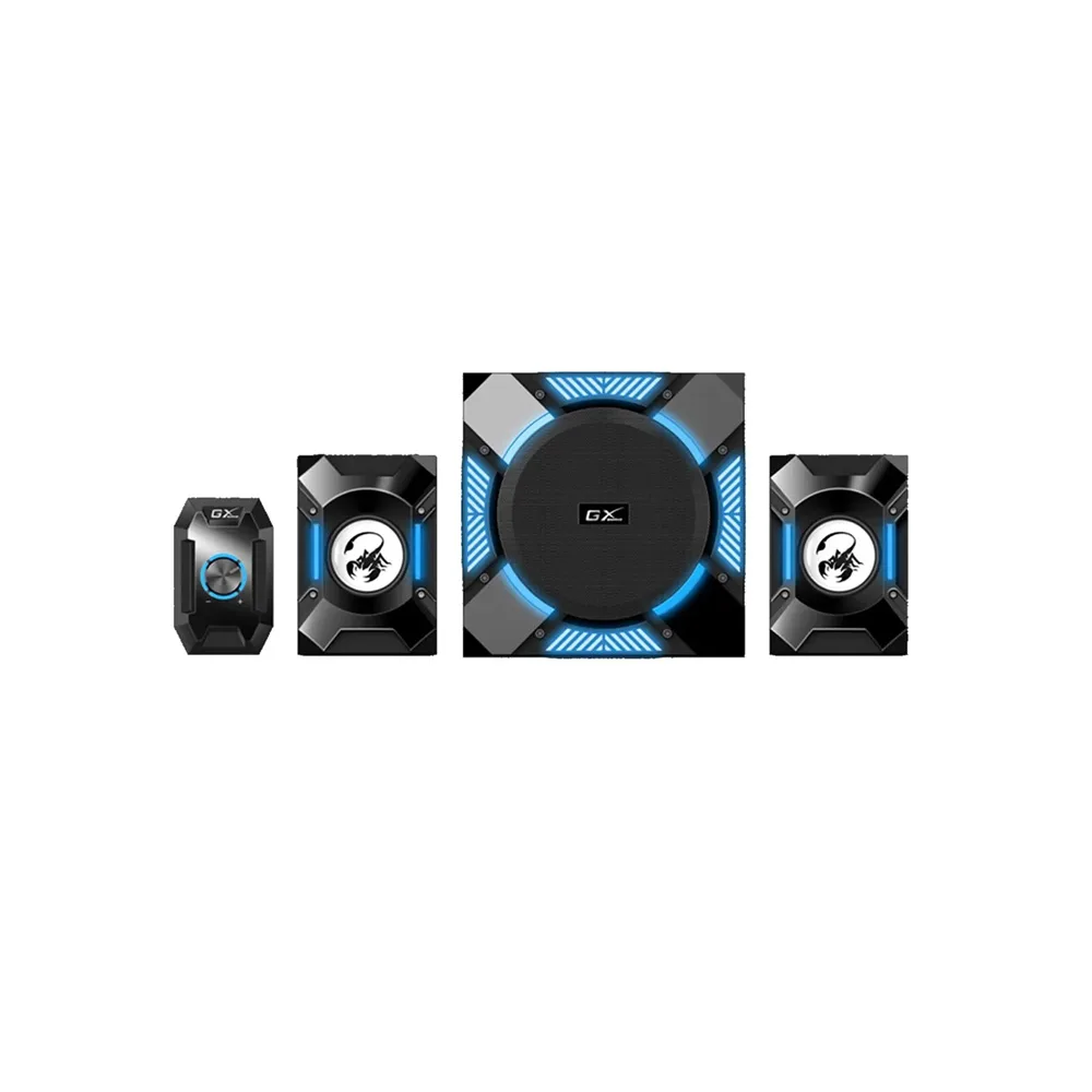 PARLANTE GENIUS GAMING SW-G2.1 1200 / POTENCIA TOTAL 36W RMS / SUBWOOFER 24W / SATELITES 6W X 2 / 2