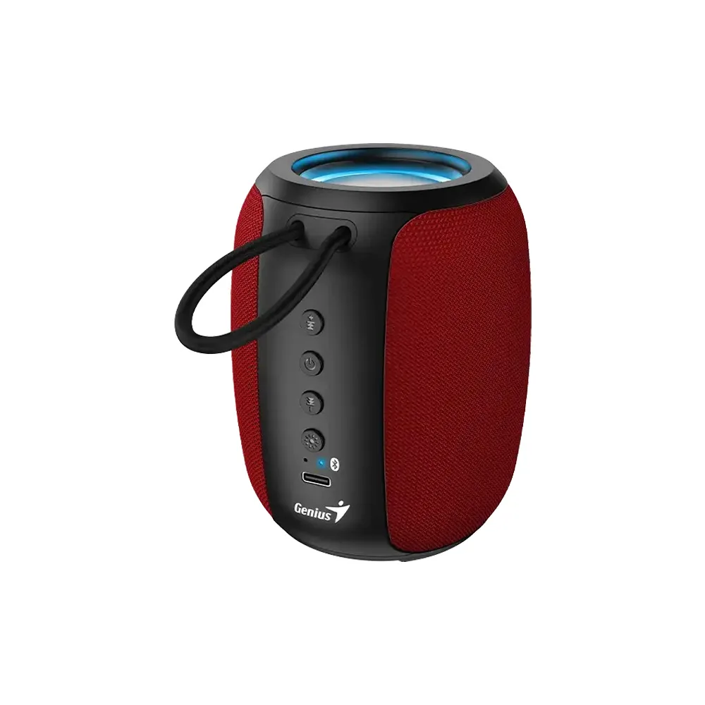 PARLANTE GENIUS/SP-915BT PORTABLE /POTENCIA 5W RMS /BLUETOOTH 5.3 /COLOR ROJO 3