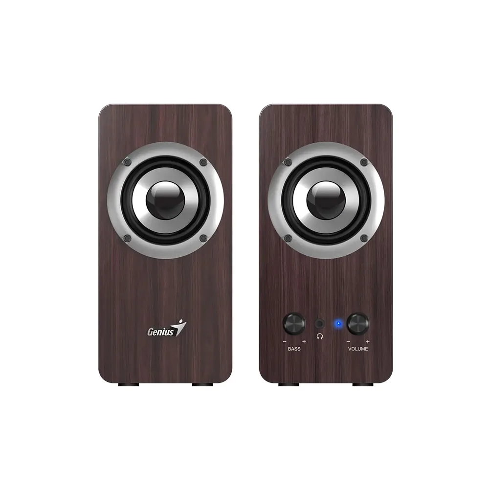 PARLANTE GENIUS/SP-HF400 POTENCIA 10W RMS DARK BROW AC POWER 100 / 240 V