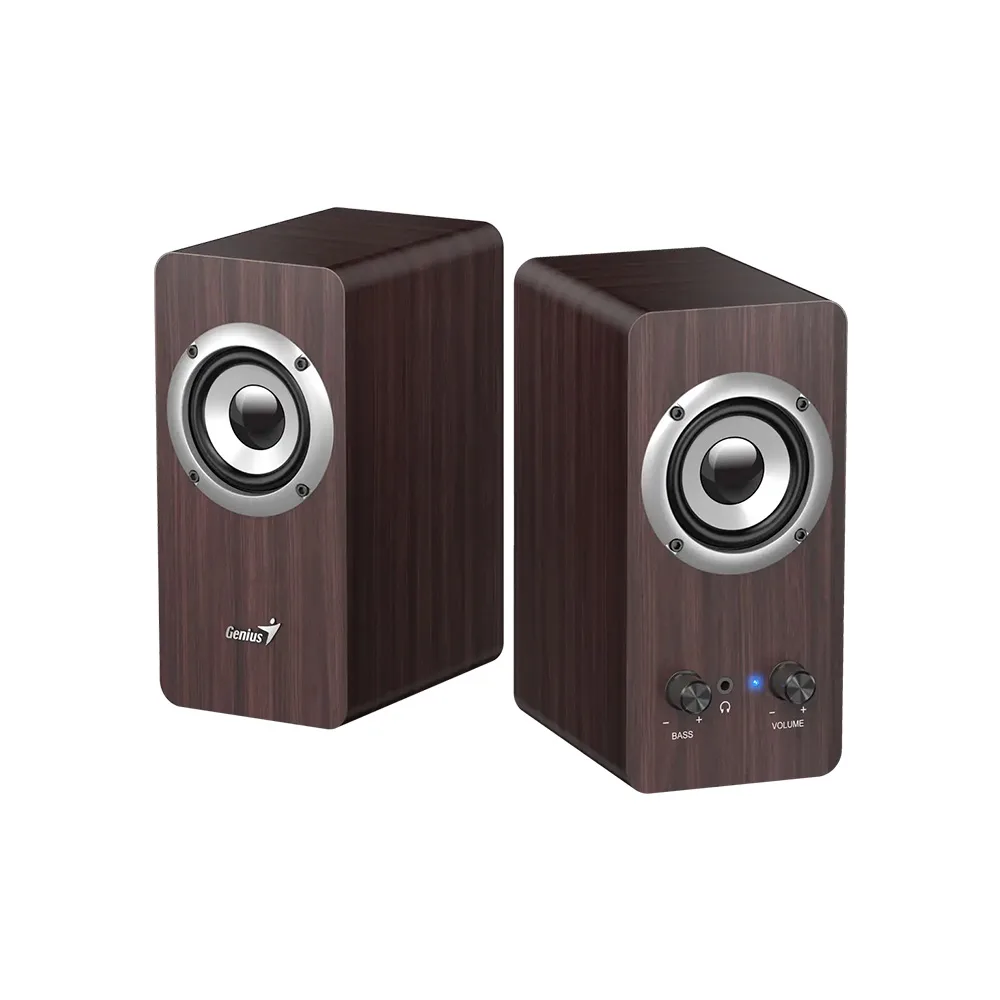 PARLANTE GENIUS/SP-HF400 POTENCIA 10W RMS DARK BROW AC POWER 100 / 240 V 2