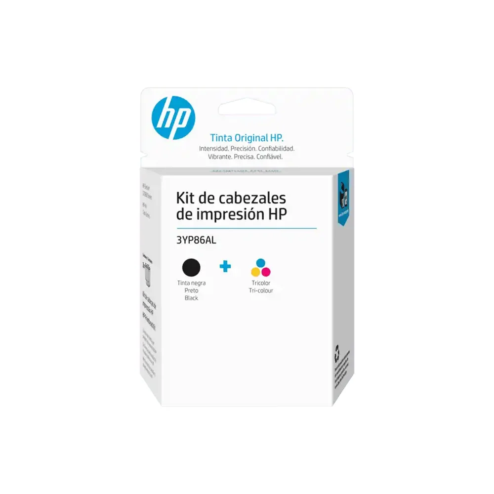 CABEZAL HPINC 3YP86A NEGRO/TRICOLOR GT INK TANK 5810/5820/115/310/315/410/415 3YP86AL 2