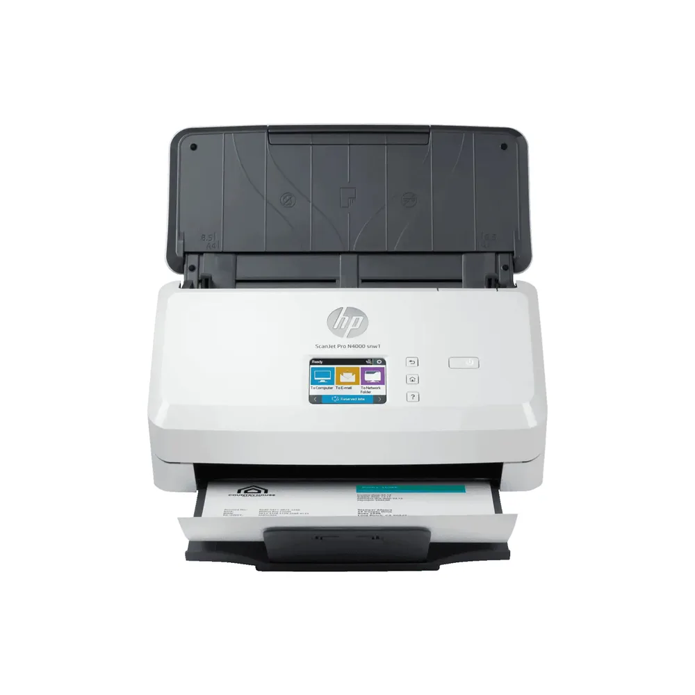 ESCANER HP SCANJET PRO 4000 SNW1 ADF 50 HOJAS 4000 PAG DIARIAS 40PPM/80IPM