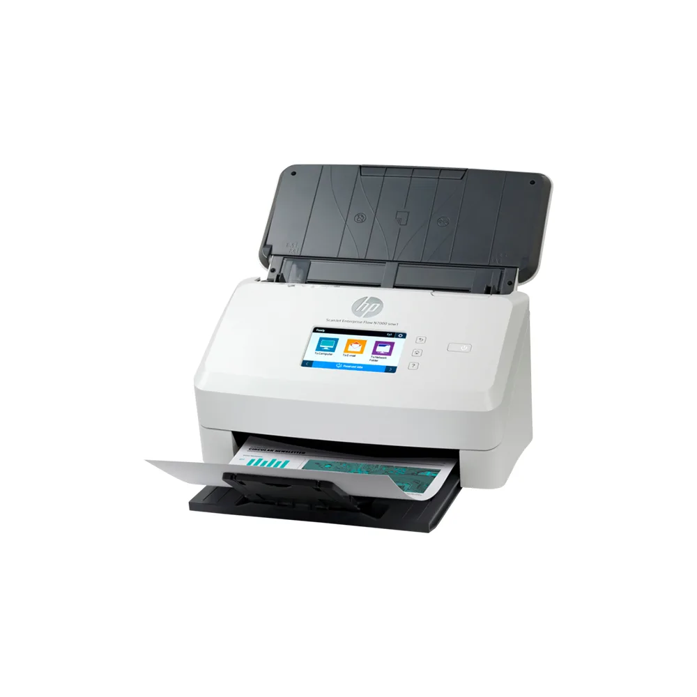 ESCANER HP SCANJET ENTERPRISE FLOW N7000 SNW1 ALIMENTADOR DE HOJAS 600PPP 75PPM/150IPM 3