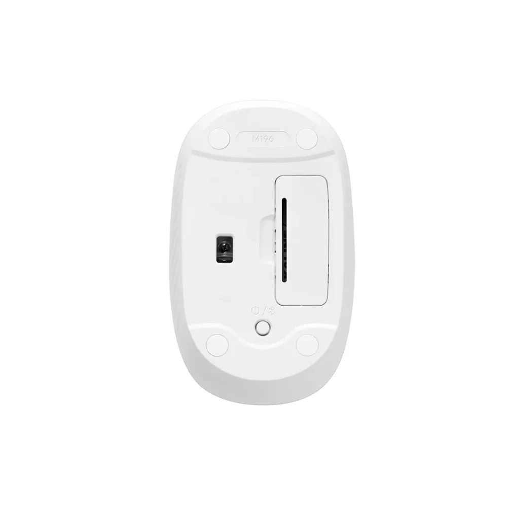 MOUSE LOGITECH/M196/BLUETOOTH/3 BOTONES/INTRRUP.ENCD-APGDO/OFF WHITE A-AMR-403 2
