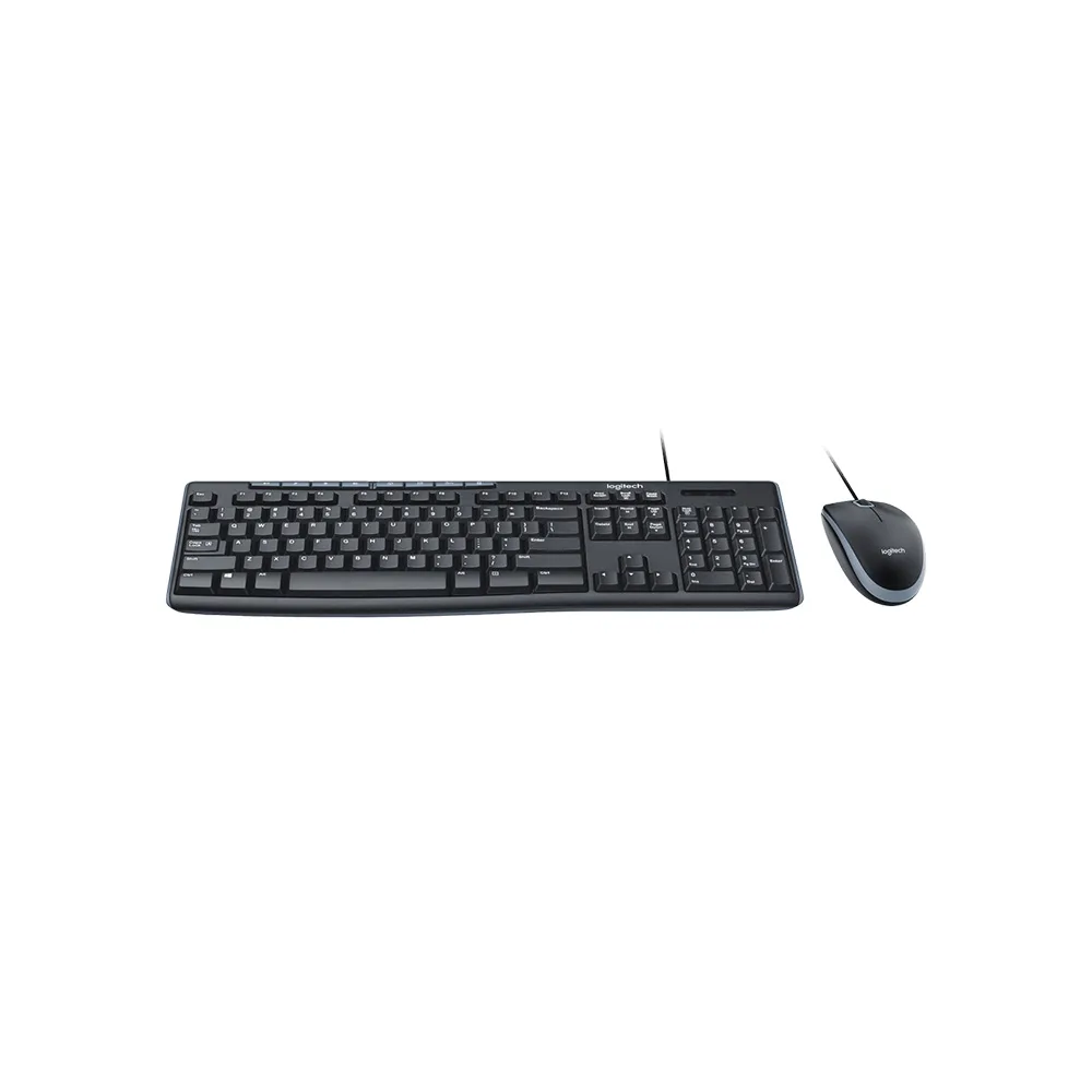 COMBO LOGITECH/TECLADO Y MOUSE MK200/USB/ALTURA AJUSTABLE/NUM-PAD/TECLAS CONCAVAS 2