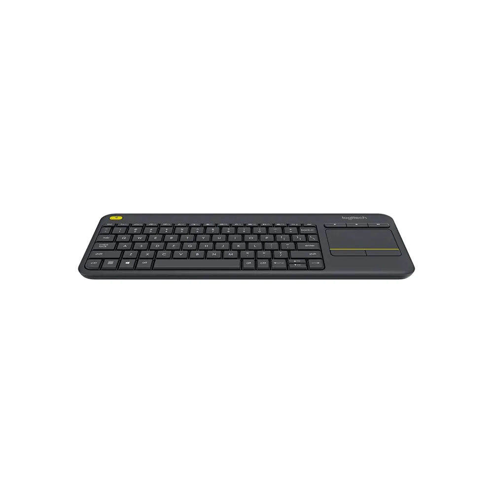 TECLADO/LOGITECH K400 PLUS WIRELESS TOUCH/2.4 GHZ/NEGRO 2