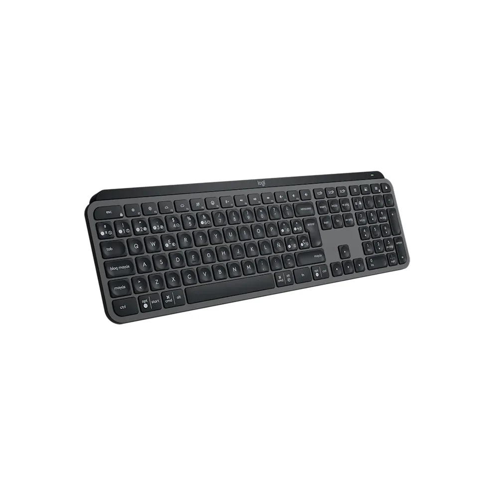TECLADO LOGITECH/MX KEYS S/WIRELESS/RETRO ILUMINADO/SPANISH LAYOUT/NEGRO 3