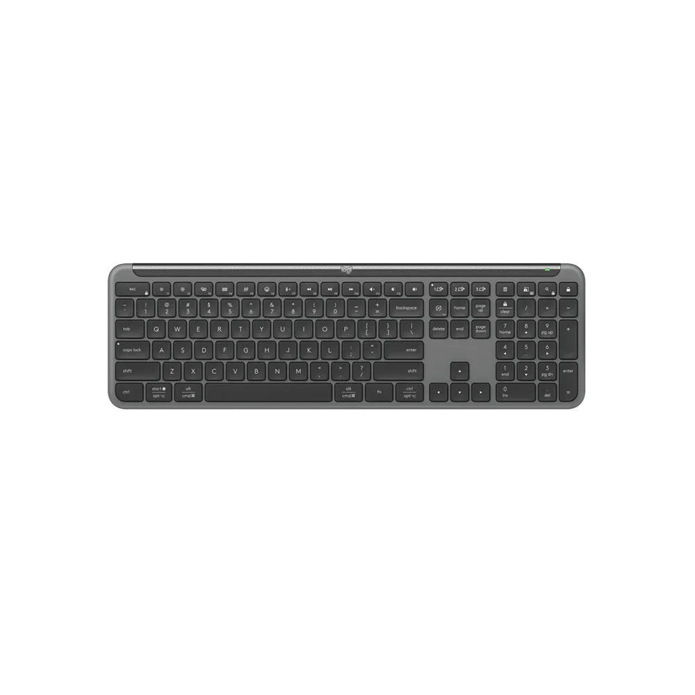TECLADO LOGITECH/SIGNATURE SLIM K950/WIRELESS/INCLUY. NUM-PAD/AJUSTE HASTA 8GRADOS/HASTA 3 DISPOS